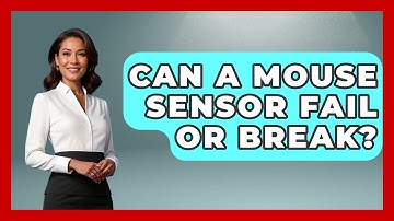 Can A Mouse Sensor Fail Or Break? - The Hardware Hub