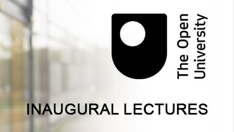 Open University Inaugural Lecture - Professor Stephen Lewis
