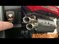 Captains choice rzr turbo exhaust with a switch