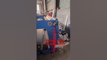 How to make 1500mm width rolling bag making machine. #bagmakingmachine #cortadora