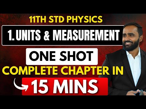 11TH PHYSICS|1.UNIT AND
