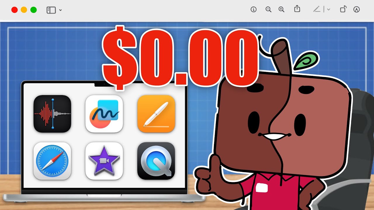 making this video with nothing but FREE Mac apps - YouTube
