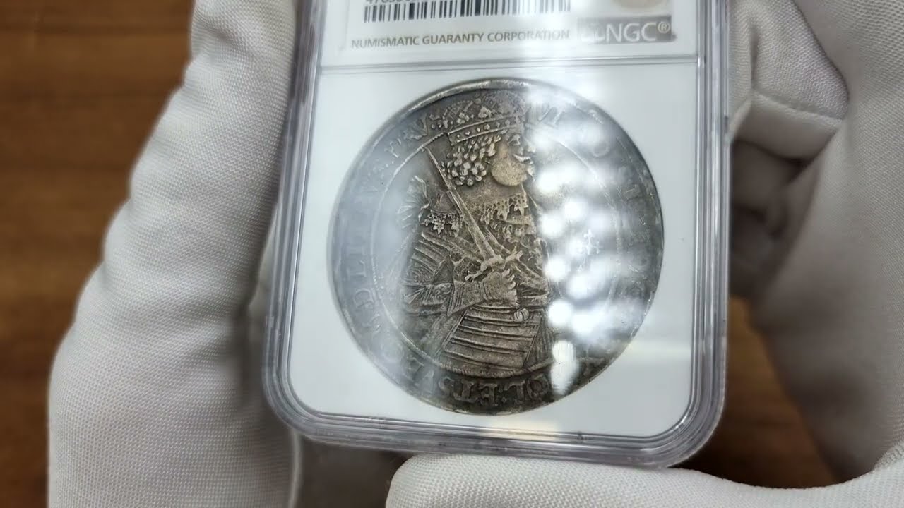 Władysław IV Waza. Talar 1640, Toruń NGC XF40 | Aukcja 33 Niemczyk