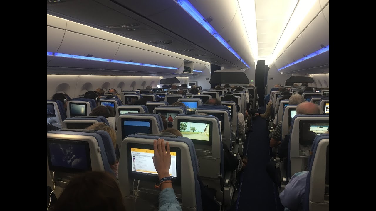 Lufthansa Airbus A350 900 Economy Class Review You