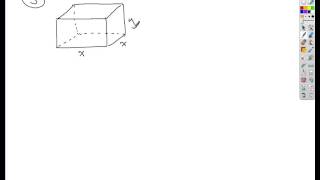 Calculus - Setting Up Applied Max/Min Problems