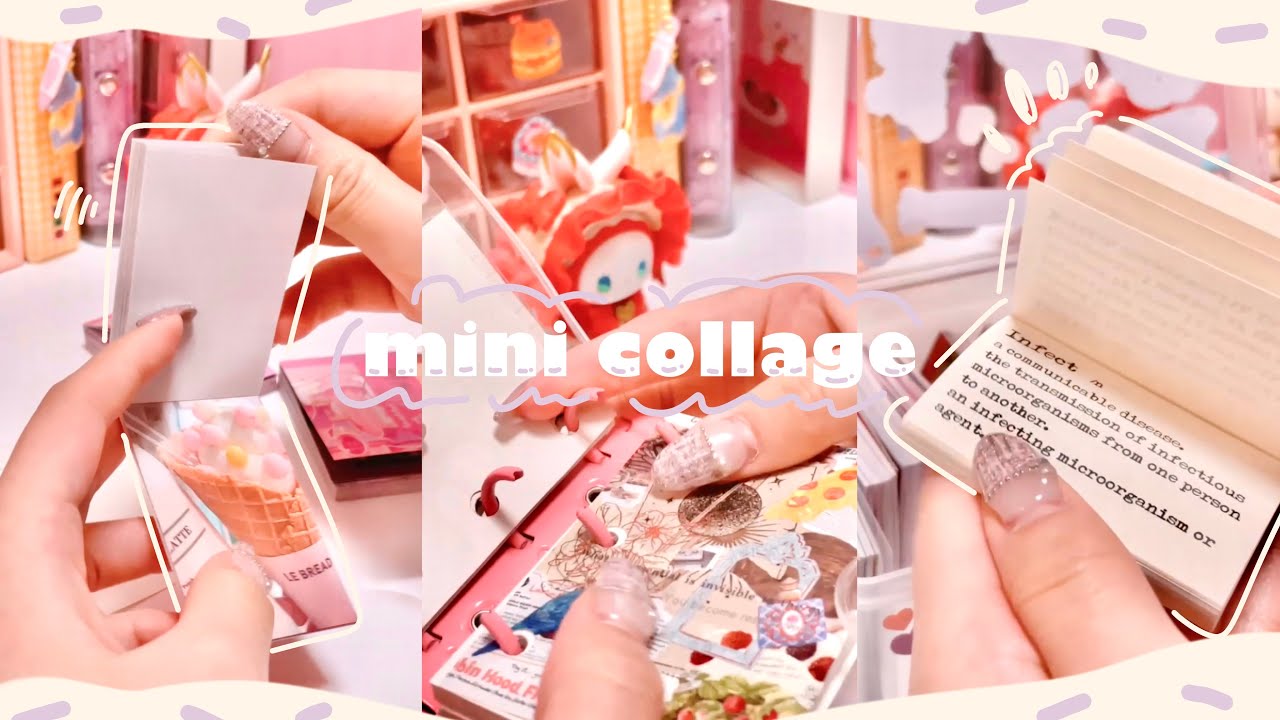 ［Working video］ミニコラージュ | 作業動画 | asmr