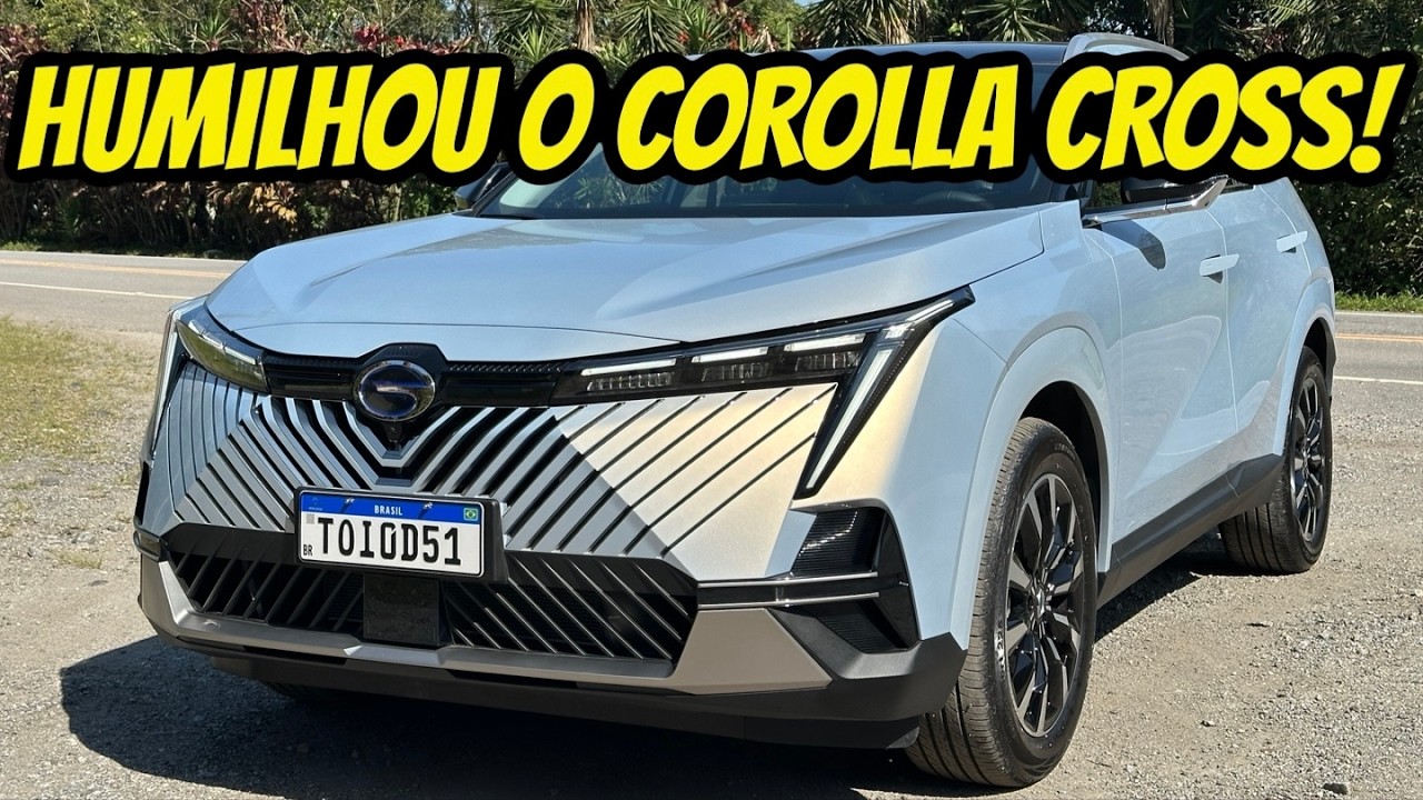 Novo Gac Gs4 - Os Chineses Deram Aula! Mais Completo E Mais Barato Que O Toyota Corolla Cross!