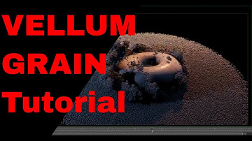 Houdini VELLUM Grain Tutorial