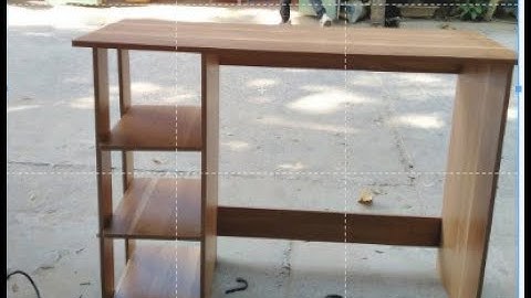 hướng dẫn lắp bàn làm việc sang trọng