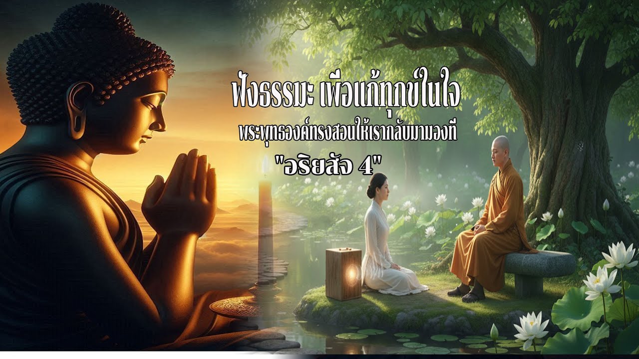 “ฟังธรรมะคลายทุกข์ใจ ใจหนัก ใจเศร้า ใจวุ่นวาย → สงบใน 10 นาที”