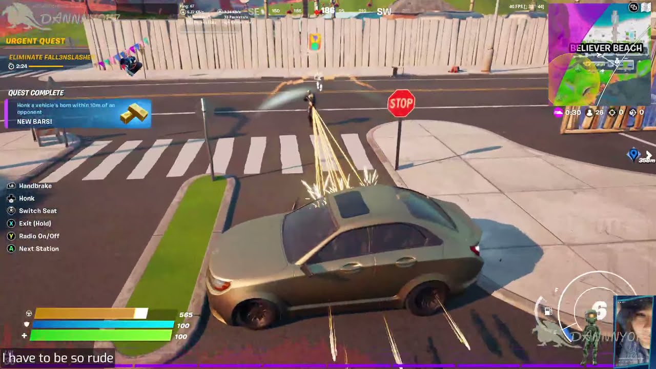 Grinding Levels in Fortnite 