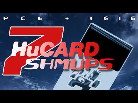 7 EXQUISITE PCE/TG16 HUCARD SHMUPS - TENGOKUNO S.T.G