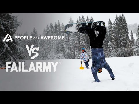 Skiing Showdown: People Are Awesome vs. FailArmy - Epic Wins