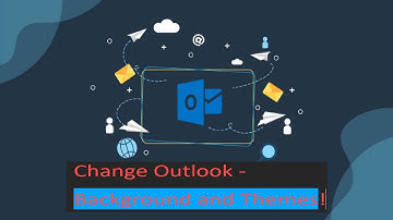 How to change Background and Theme in Outlook #microsoft #office #outlook