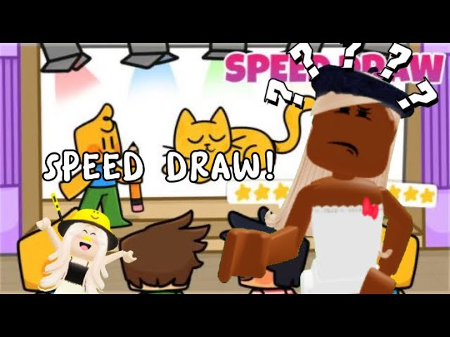 Roblox SPEED DRAW with Cutie! 