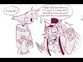 Husks drunken words  part 2 a hazbin hotel comic