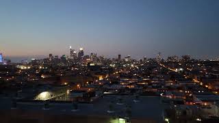 Philadelphia Skyline at Dusk - Sunset over Philly from Bok Bar