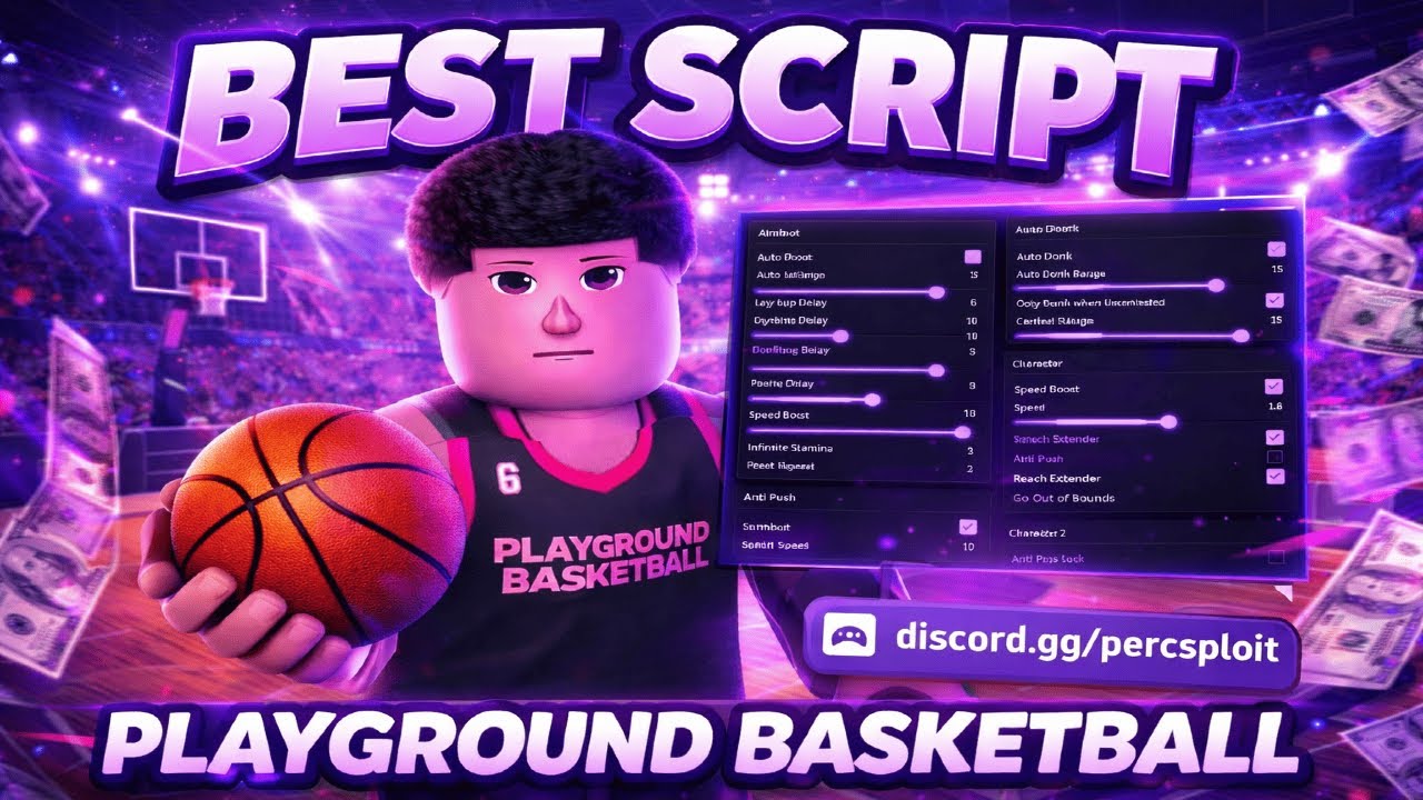 [BEST] PLAYGROUND BASKETBALL PERCSPLOIT SCRIPT (AUTO GREEN, AUTO GUARD, AUTO BLOCK, AUTO WIN & MORE)