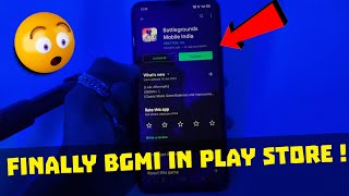 ?Finally bgmi showing in play store ! | Bgmi 2.6 update show in play store | bgmi release date ?