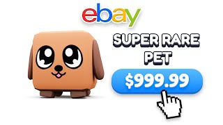 IDIOT BUYS PET OFF EBAY FOR 999 99 in BUBBLE GUM SIMULATOR INFINITY