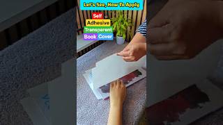 Self Adhesive Book Cover Review 🔥 Transparent Book Cover