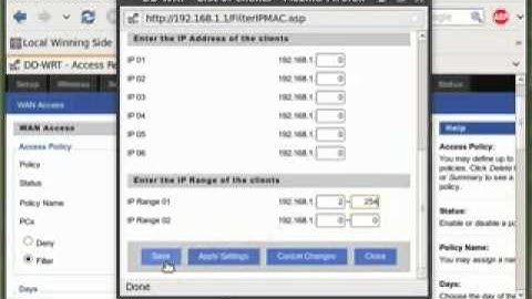 Blocking a Website with DD WRT   YouTube