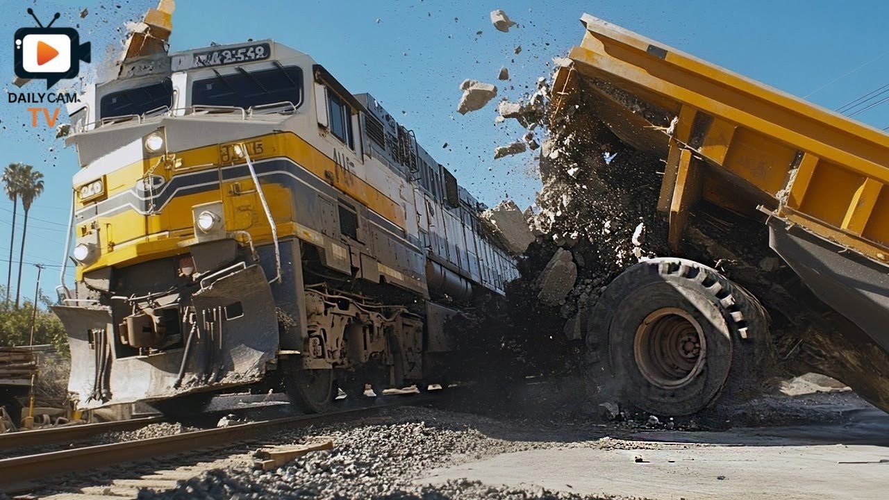 Real Train Accident Footage No One Expected This