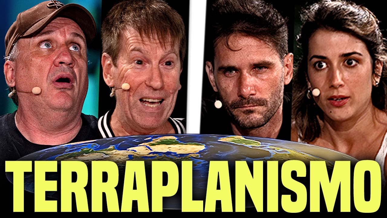Conspiranoicos y científicos discuten sobre la TIERRA PLANA - Santaolalla 