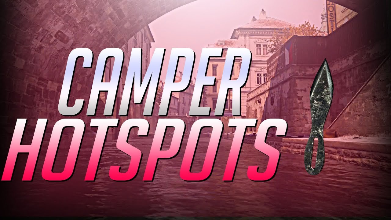 How To Hit Campers With Long Distance Throwing Knives On CoD WW2 | Anthropoid