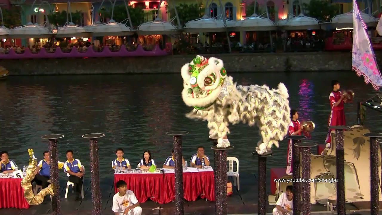 Singapore International Lion Dance Competition 2011 Day 1 Singapore
