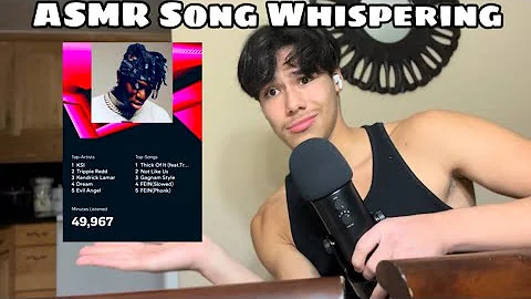 ASMR My Spotify Wrapped (Whisper Ramble)