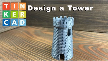 How to Make a Brick Tower in Tinkercad