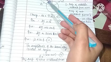 Atomic scattering factor ||Solid State and physics #new#bsc3rdyear #physics