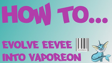 How to Evolve Eevee to Vaporeon.  Pokemon ORAS Eeveelution Guide Part 6.