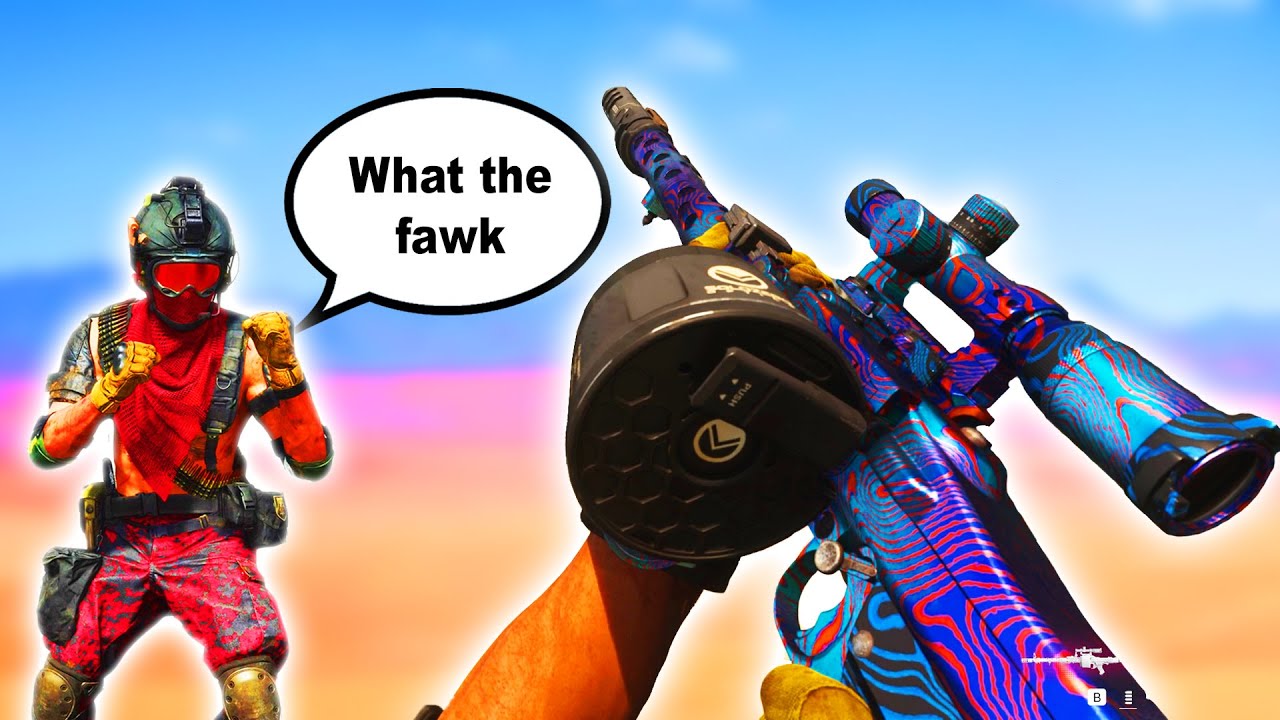 Warzone, But My Teammate Makes Me the Worst Loadout of All Time