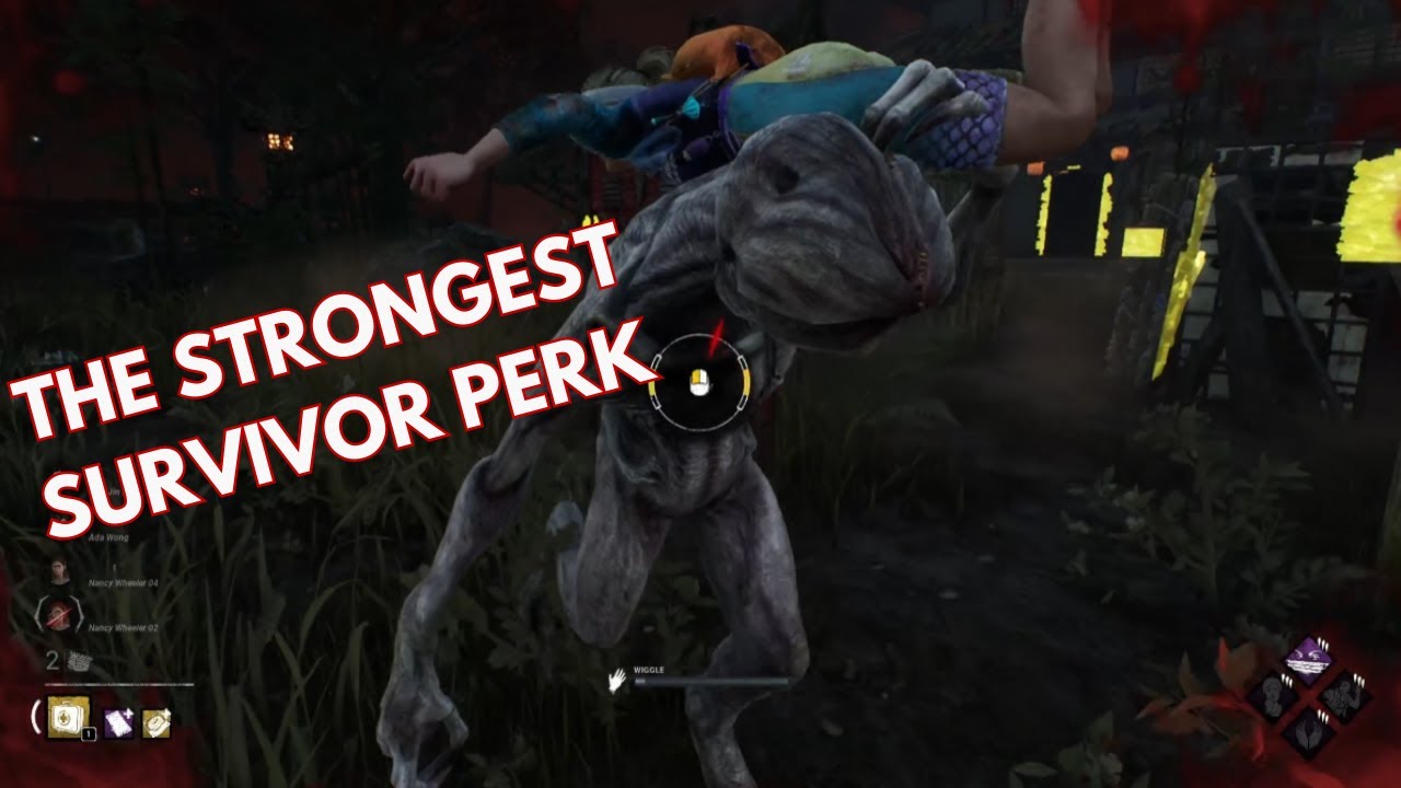 The Strongest Survivor Perk! / Dead By Daylight Survivor Gameplay - YouTube