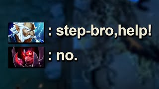 Dota 2 Daily WTF Always call your step bro while getting stuck