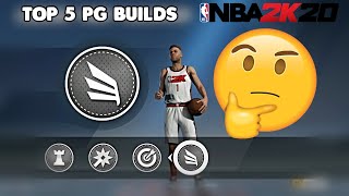 THE TOP 5 BEST POINT GUARD BUILDS TO MAKE IN NBA 2K20 AFTER THE PATCH