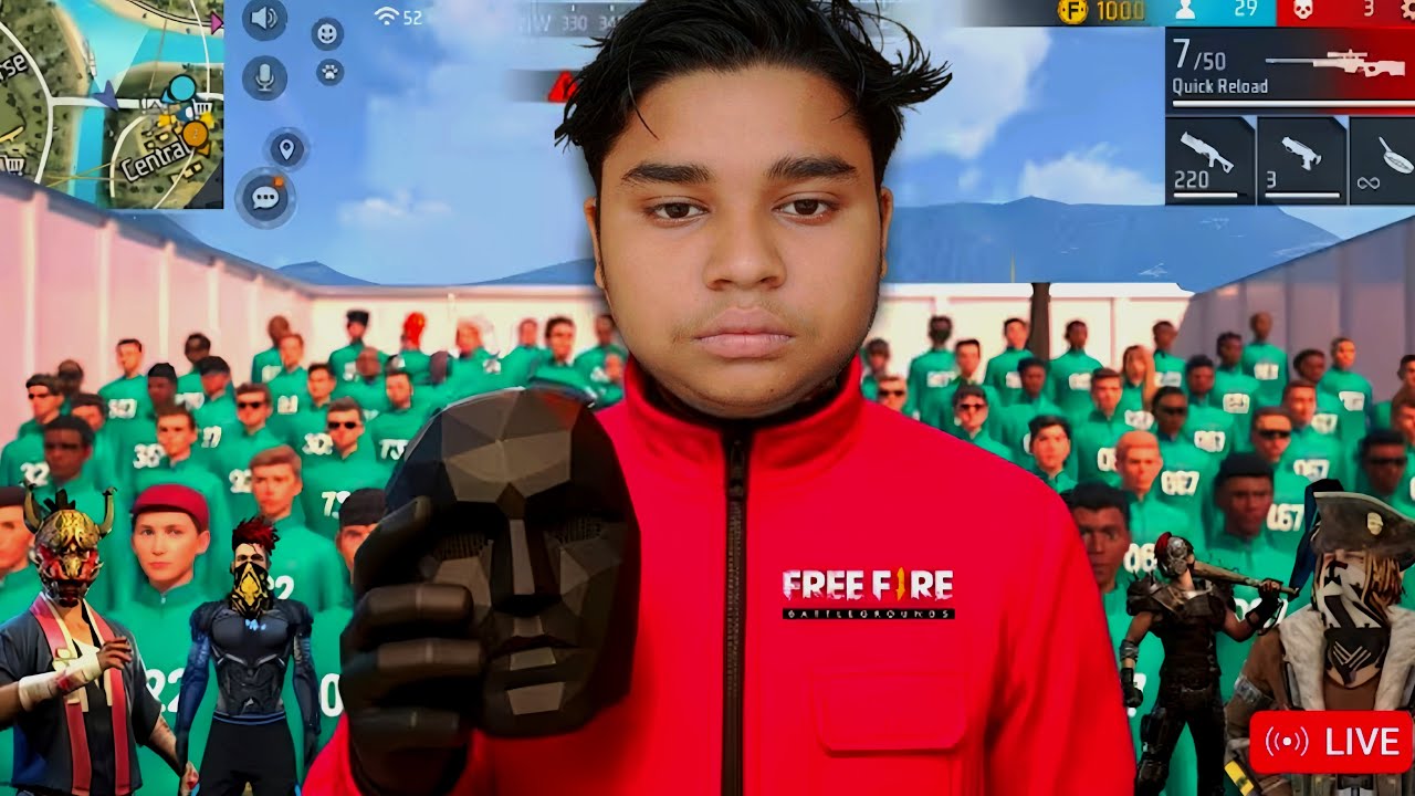 PC GMR YT is live squid game 3 🤔chillange 