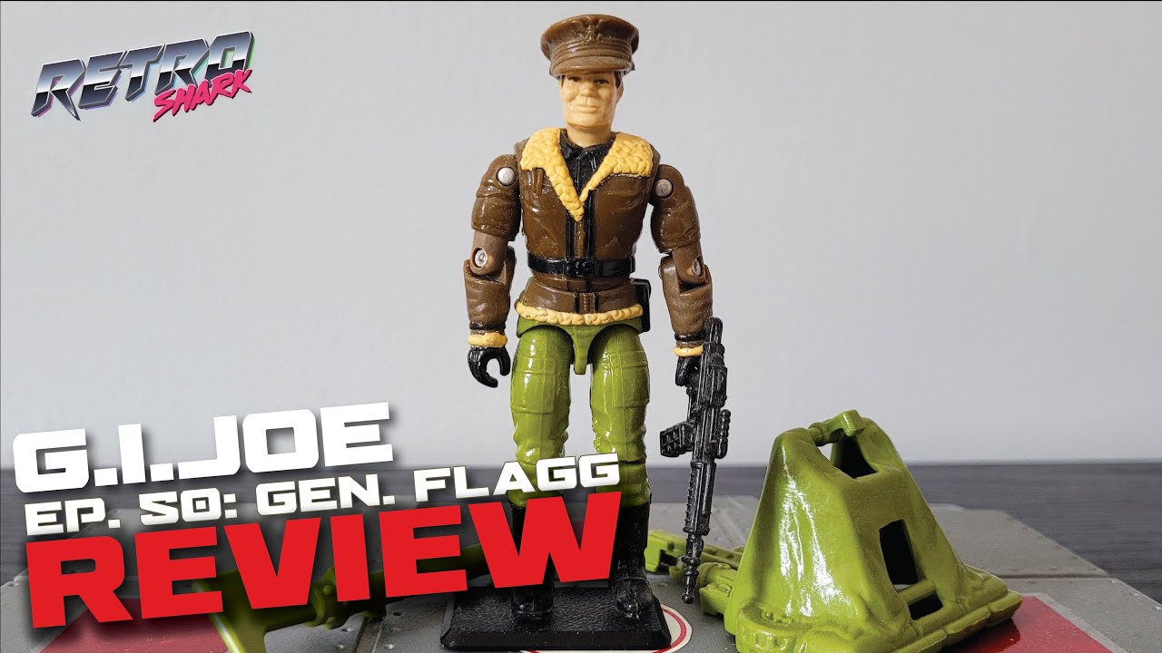 G.I. JOE General Flagg (1992) Action Figure Review [Episode