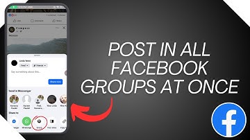 How to SHARE Post in ALL Facebook Groups At Once on Mobile — 2025 Easy Trick