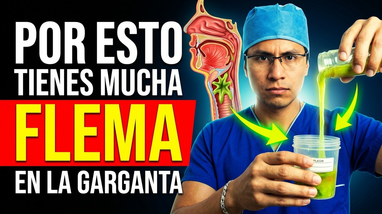 ¿Por qué TENGO FLEMA en la GARGANTA TODO el TIEMPO? La Respuesta