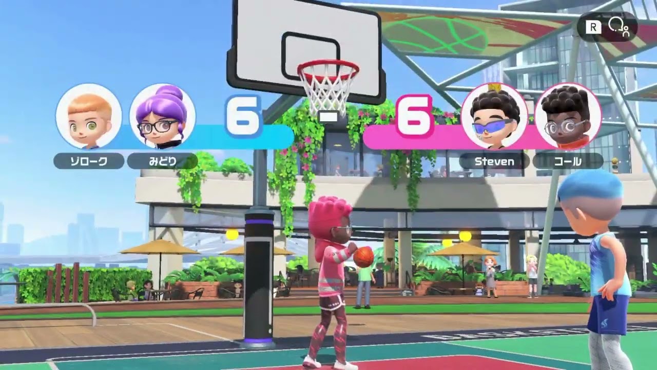 【Nintendo Switch Sports】バスケットボールの日本勢の現状