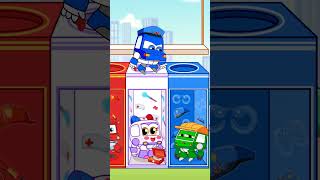 Canción de Profesiones | Desafío de Colores | Robosquad #shorts
