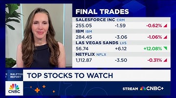 Final Trades: Salesforce, IBM, Las Vegas Sands, Netflix