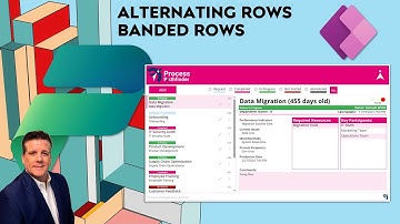Creating Banded Rows in a Gallery: Dynamic Indexing in Microsoft Power Apps
