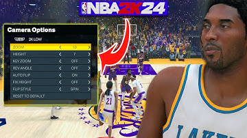 How to Change the Camera View in NBA 2K24 - For Beginners