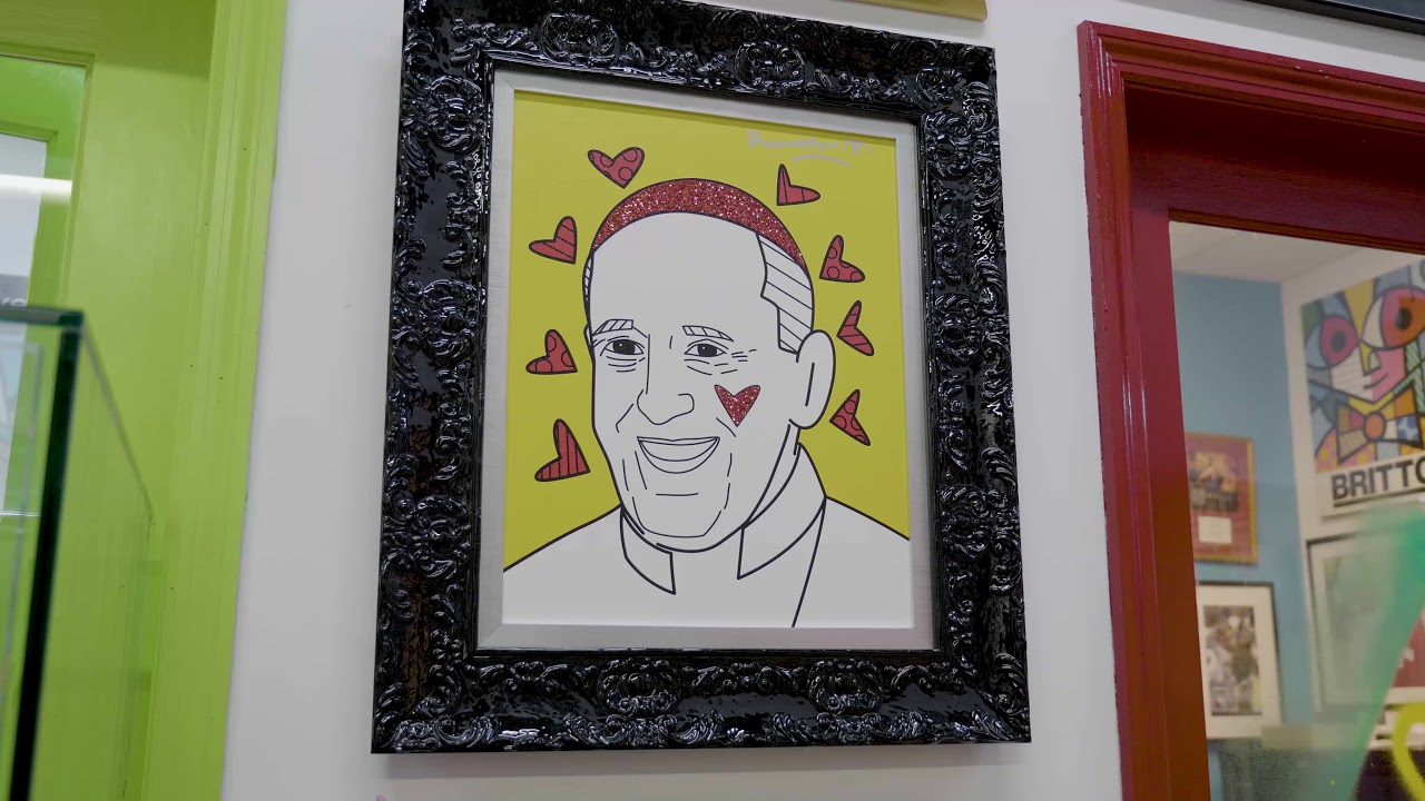 Tour at ROMERO BRITTO's Wynwood Studio (1999 - 2020)