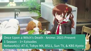 Once Upon A Witchs Death Media History
