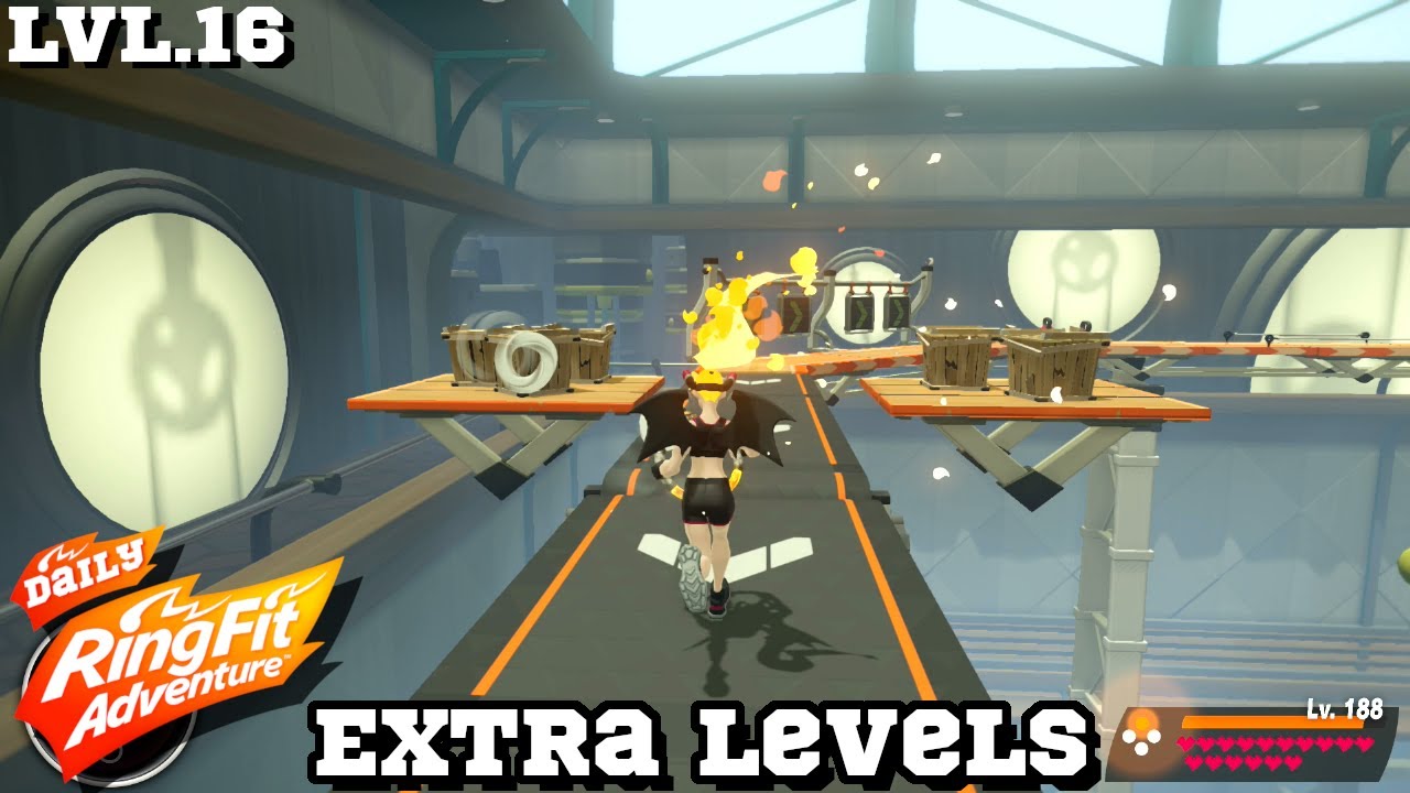 EXTRA Lvl.16 Dojo Sporta DAILY Ring Fit Adventure No Commentary
